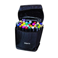 Набір двосторонніх скетч маркерів 36 штук Touch Raven, на спиртовій основі ART 7750 (32 шт./ясть)