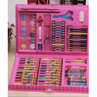 Набір для дитячої творчості у валізі з 86 предметів рожевий EL-1095 (24 шт./ясть)