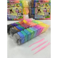 Пластелін 36 кольорів SK 13G-36 CLAY BK 036 (66 шт./ясть)