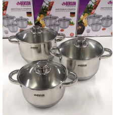 Набір каструль неірж 6 пр BN-205 (4)