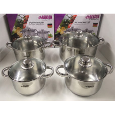 Набір каструль неірж 8 пр BN-206 (4)