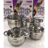 Набір каструль неірж 8 пр BN-210 (4)