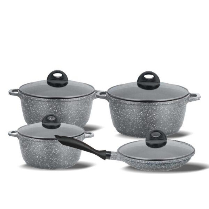 Набір каструль 2,1л 2.2 л 3.2 л 4.2 л BN-325 (2 шт./ясть)