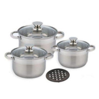 Набір каструль 7 предметів BN-241 (4 шт.)