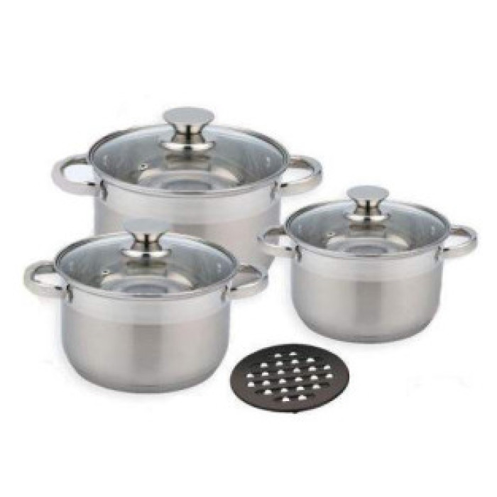 Набір каструль 7 предметів BN-241 (4 шт.)