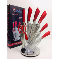 Набір Ніжів UNIQUE UN 1832 (6 шт./яск.)