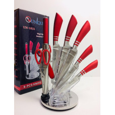 Набір Ніжів UNIQUE UN 1832 (6 шт./яск.)