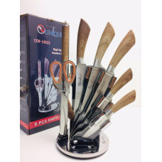 Набір Ніжів UNIQUE UN 1833 (6 шт./яск.)