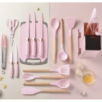 Набір ножів + кухонне приладдя Zepline ZP-107 19 предметів