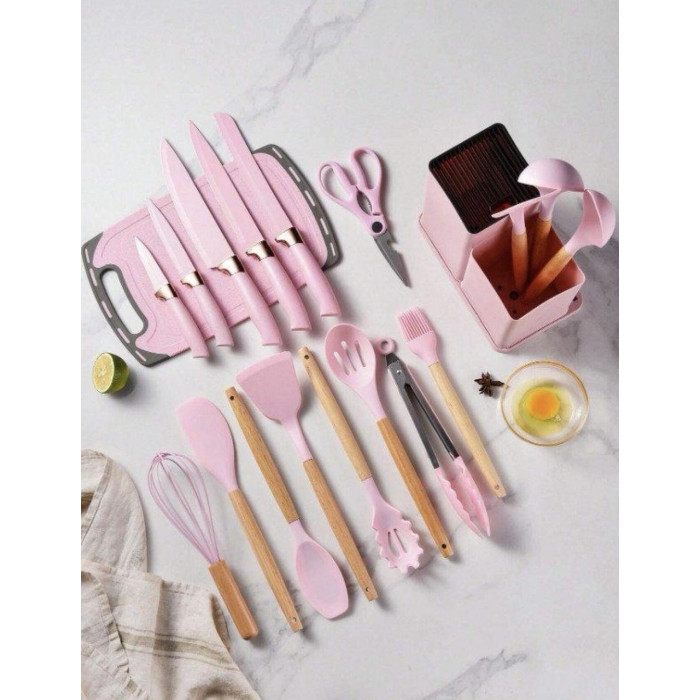 Набір ножів + кухонне приладдя Zepline ZP-107 19 предметів