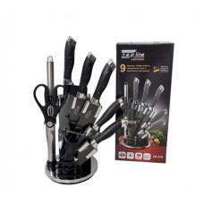 Набір ножів на підставці ZP-076