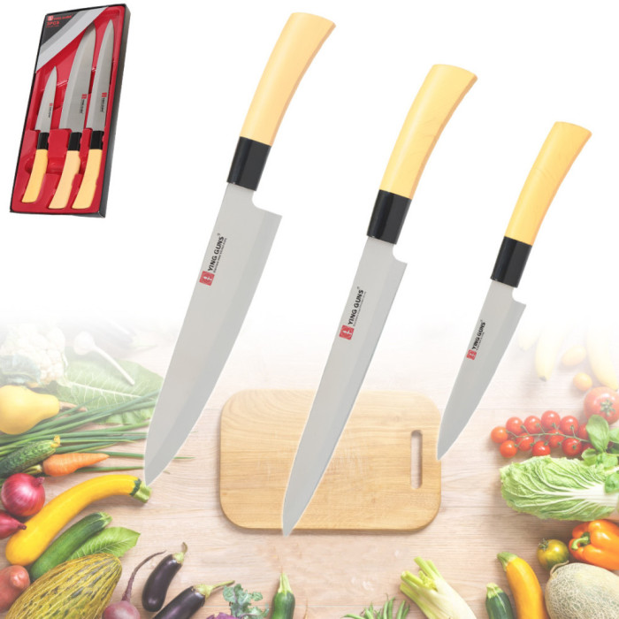 Набір кухонних ножів із 3 предметів Kitchen knife EL- LS11-3PC (48)