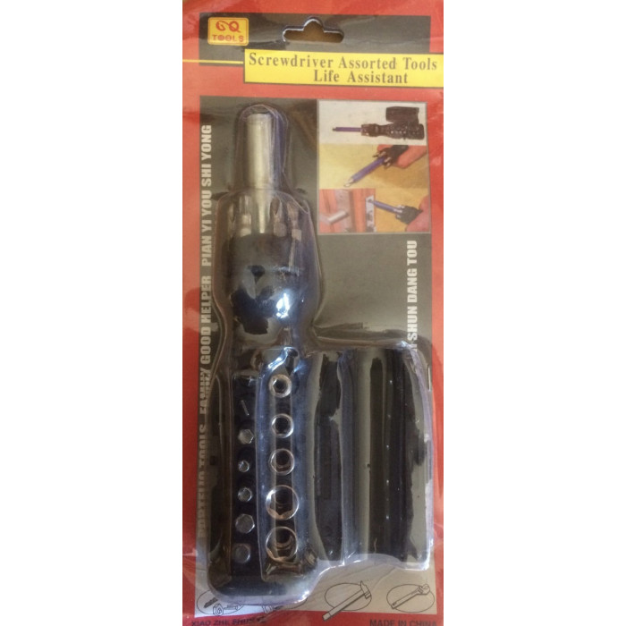 Набор отвёрток 18 v 1 TOOL QC002 ( Screwdriver Assorted Tools Life Assistant )
