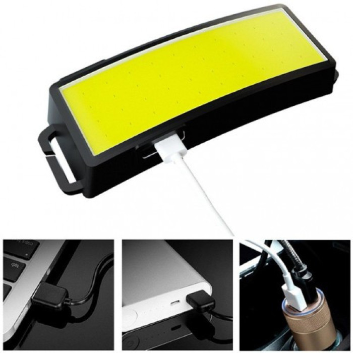 Налобний ліхтар BL TM-G14 COB + USB/ 8130 CHARGE (200 шт./яский)