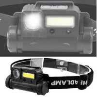 Налобний ліхтар BL 123 COB + USB CHARGE ART 8137 (240 шт)