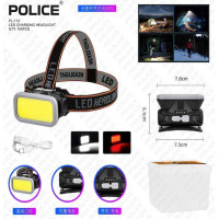 PL 112 Ліхтарик налобний акамуляторний з функцією білого та червоного світла,type-c (180)