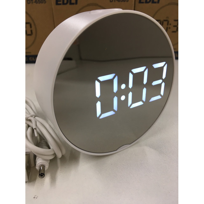 Настільний електронний годинник VST-6505/5427 Mirror (100 шт./яский)