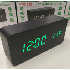 Настільний годинник від мережі +батарейка ART-862-4 (80 шт./ясть)