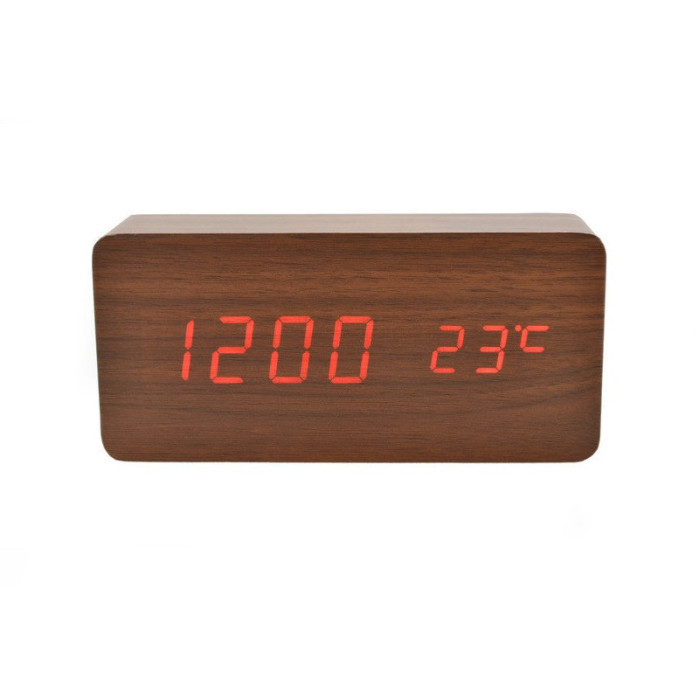 Настільний годинник від мережі +батарейка ART-862-4 (80 шт./ясть)