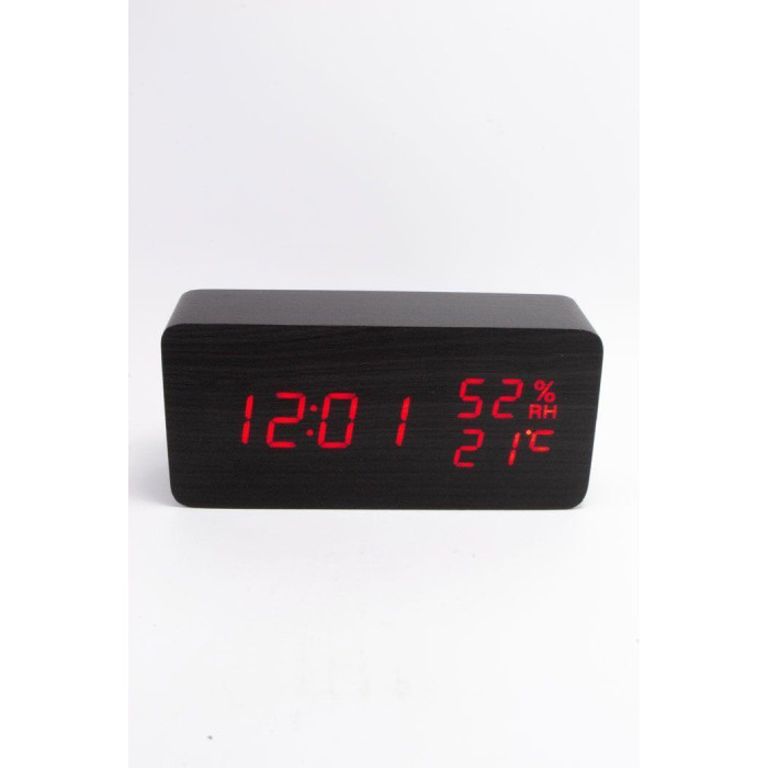 Настільний годинник від мережі +батарейка ART-862S/6770 (80 шт./ясть)