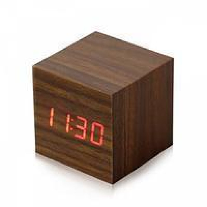 Настільний годинник від мережі +батарейка ART-869 (120 шт)