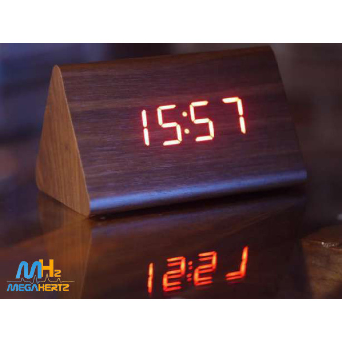 Настільний годинник від мережі +батарейка ART-864 (100 шт./яский)