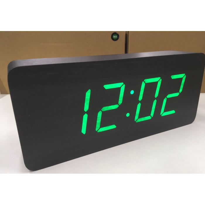 Настільний годинник від мережі +батарейка ART-865 (50 шт./яский)