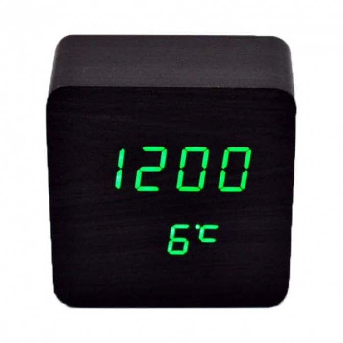 Настільний годинник від мережі +батарейка VST-872/6995 (80 шт./ясть)