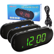 Настільний годинник від мережі VST-717 (80 шт./яск.)