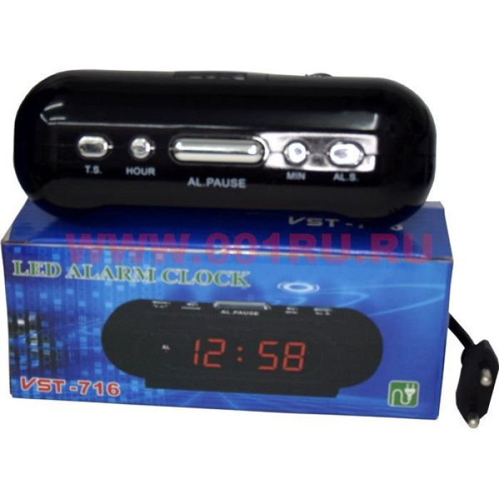Настільний електронний годинник VST-716 (80 шт.)