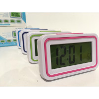 Настільний годинник з підсвіткою на батарейках MOD-9905/1957