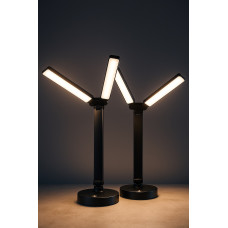 Настільна лампа акумуляторна DIGAD 1960/9206 LED сенсор BLACK (40)