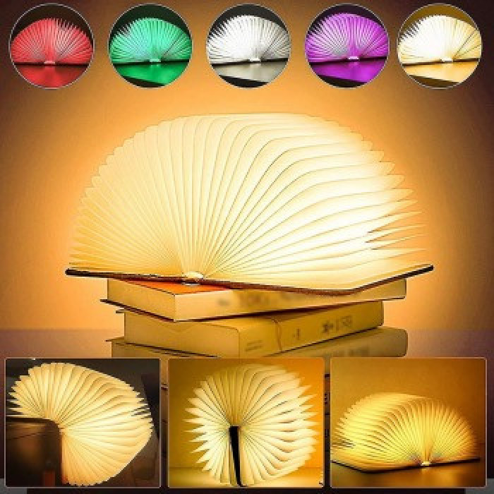 Складана настільна світлодіодна лампа у формі книги з USB-зарядкою MAG-585/29953 (100)