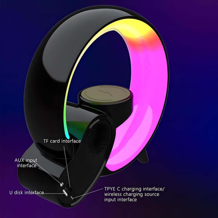 Лампа-нічник з Bluetooth-колонкою G-Smart BT-2309 (30)