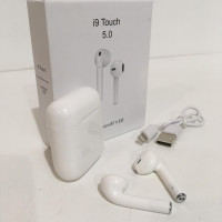 Безпроводнi навушники з гарнiтурою Double I9 TOUCH/5285 (100 шт)