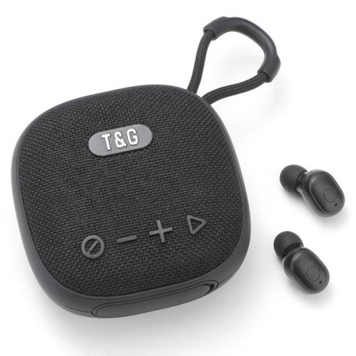 Bluetooth-колонка з навушниками TG813, з функцією speakerphone, радіо (60)