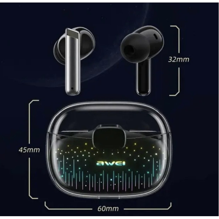 Bluetooth навушники AWEI T52 PRO TWS Bluetooth (120 шт./ящ)