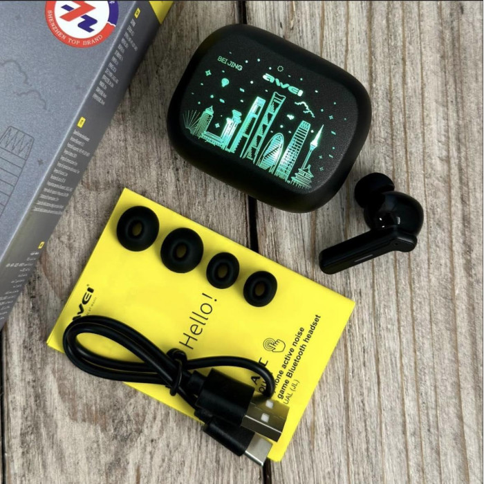 Bluetooth навушники AWEI T53 ANS (120 шт./ящ)