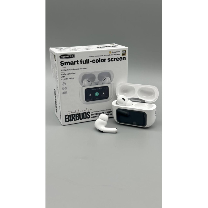 Гарнитура Bluetooth REMAX Noise-Cancelling True Earbuds with Touchscreen CozyPods W30N