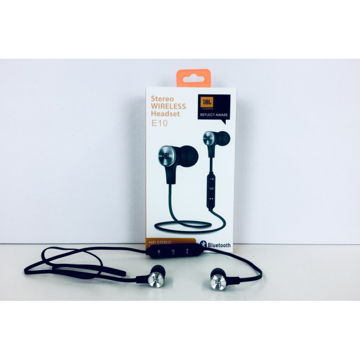Навушники вакуумні з мікрофоном Bluetooth JBL T-E10BT (400)