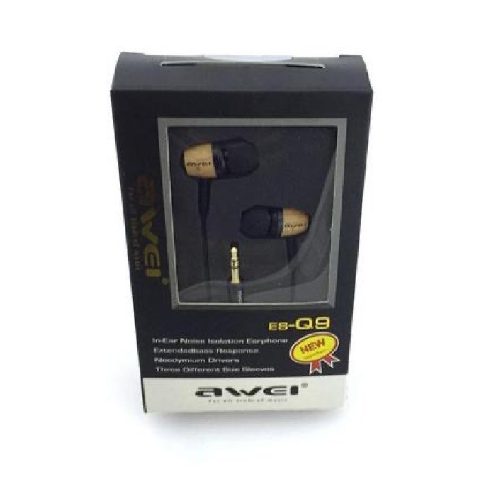 Навушники вакуумні AWEI ES-Q9 (120)