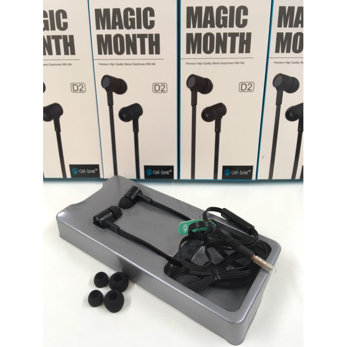 Навушники Celebrat D2 (120 шт/ящ)