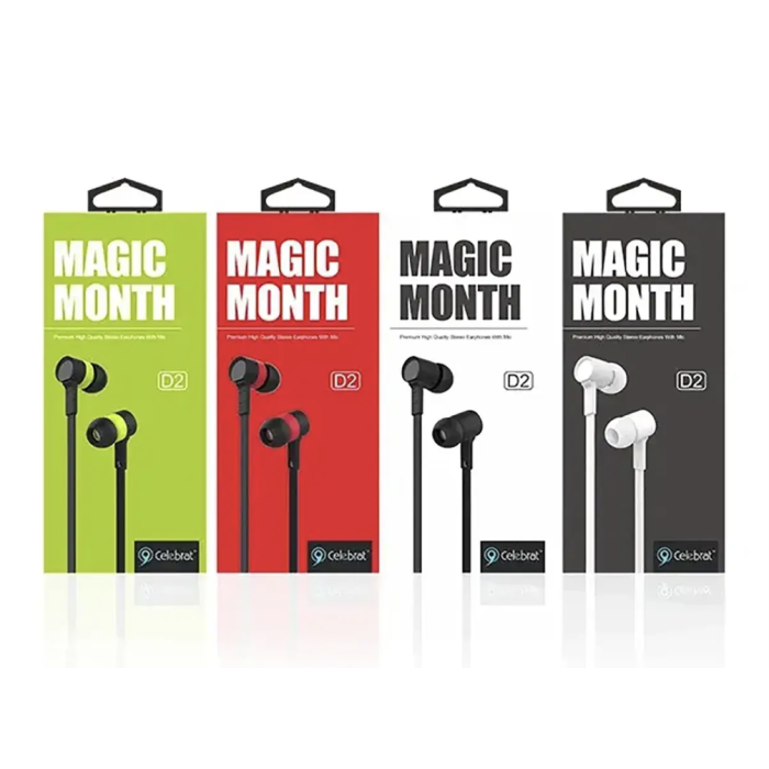 Навушники Celebrat D2 (120 шт/ящ)