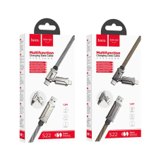 Кабель HOCO S22 iPh-Type-C/USB-Type-C 4-in-1 60W