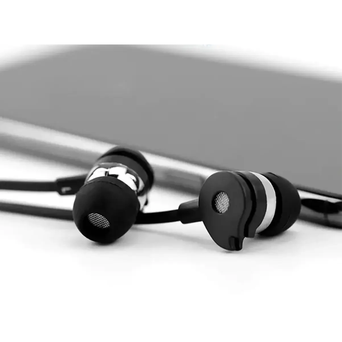 Навушники вакуумні з мікрофоном Celebrat D1/ 7486 (200 шт/ящ)