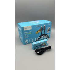 Кабель HOCO X101 Type-C to iPhone Assistant PD 27W silicone charging data cable 1м