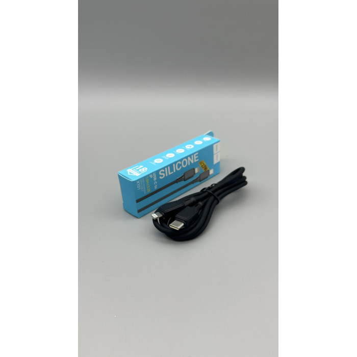 Кабель HOCO X101 Type-C to iPhone Assistant PD 27W silicone charging data cable 1м