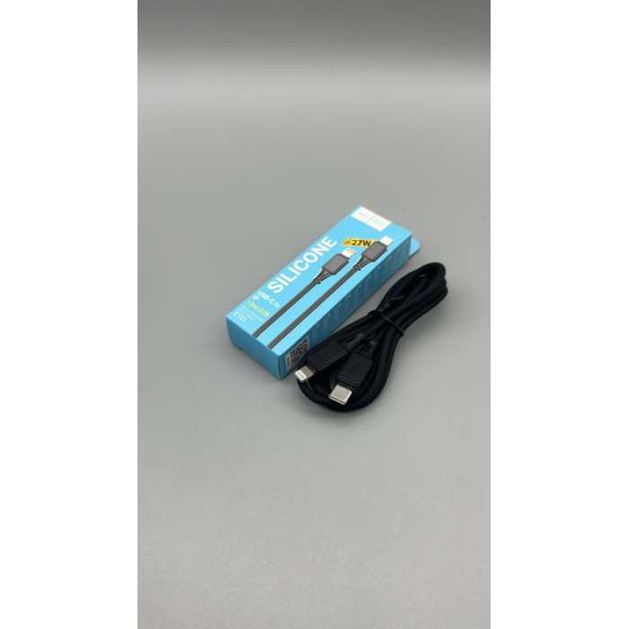Кабель HOCO X101 Type-C to iPhone Assistant PD 27W silicone charging data cable 1м