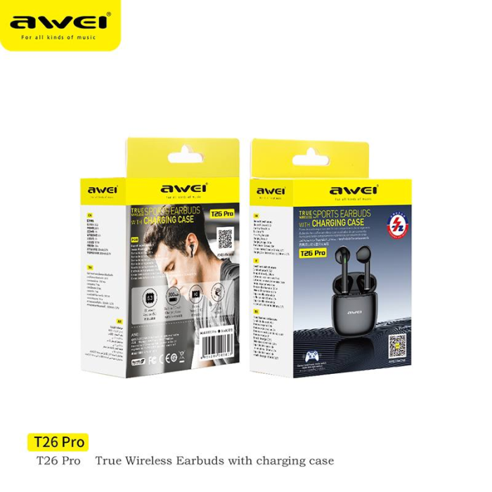 Bluetooth навушники AWEI T26 Pro (120)
