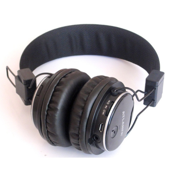 Навушники зі ст. MP3 плеєром + Bluetooth AT-7612 (40 шт./яский)